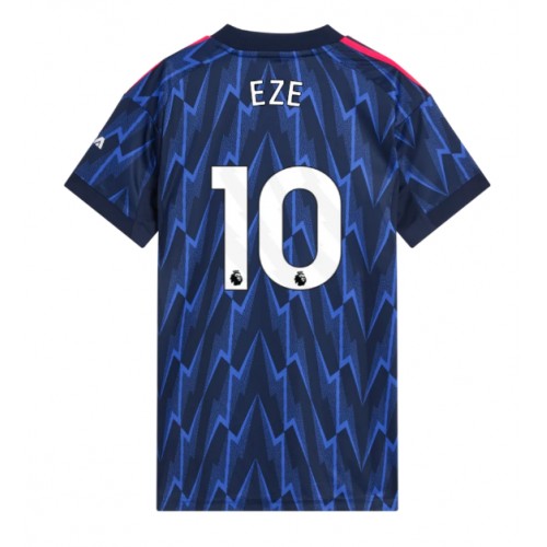 Arsenal Eberechi Eze #10 Segunda Equipación Mujer 2025-26 Manga Corta